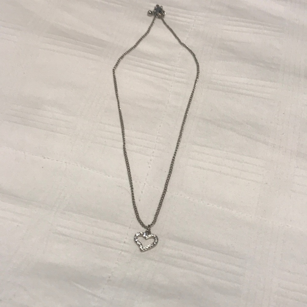 Rhinestone heart